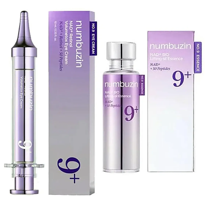 Korean Skincare Routine - Korean NAD+ Peptide Advanced Cream Set