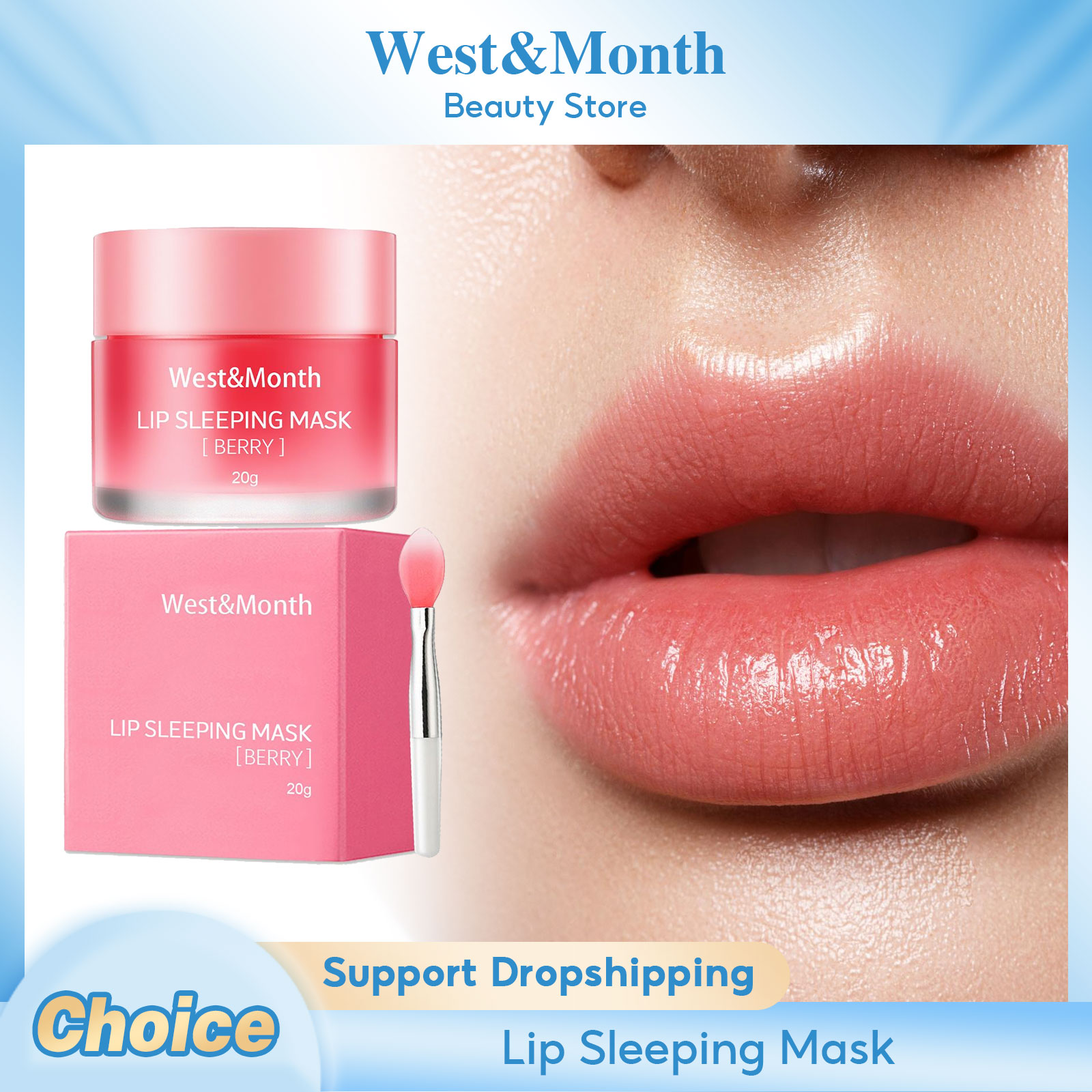 Sleeping Lip Mask Anti-Chapped - Korean Skincare Routine ulasan dan harga