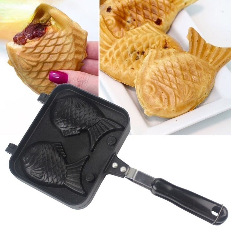 Japanese Taiyaki Waffle Maker  - Tteokbokki Rice Cake ulasan dan harga